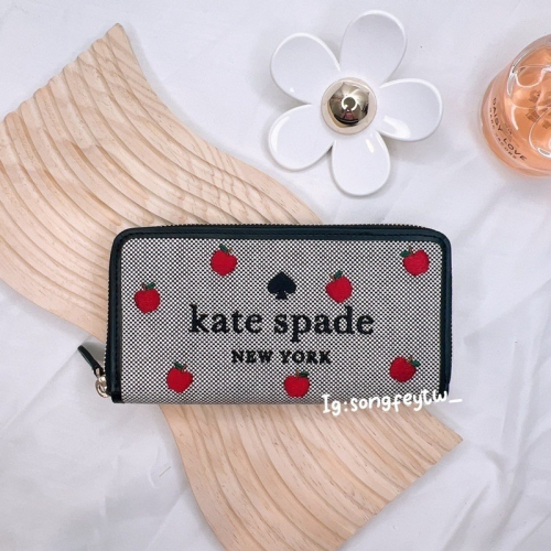 美國代購 台灣現貨 Kate spade 限定款拉鍊長夾