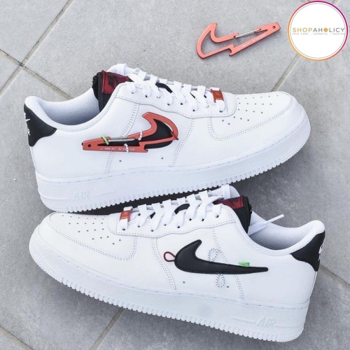 Nike Air Force 1 登山扣 金屬掛鉤 DM8461-001 DH7579-100