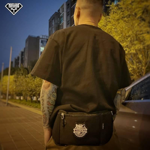 暗黑風格 騎士 胸包 腰包