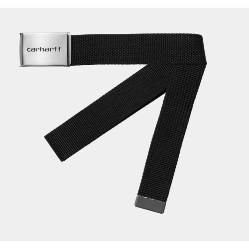 《 現貨 附紙袋 》台灣公司貨 Carhartt WIP 24SS Clip Belt Chrome 夾式 皮帶