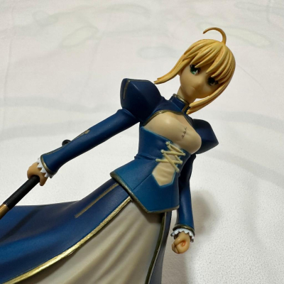 日版 正版 Fate Zero vol.4 DXF 從者 Saber 賽巴 公仔 景品 二手 無盒 現貨 實際拍攝