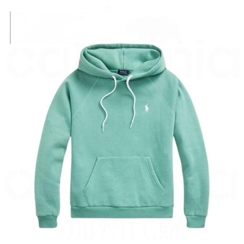 RL女款長袖毛圈圓領 大學T/運動衫/帽T 粉紅色/蘋果綠 Factory Store工廠店版本