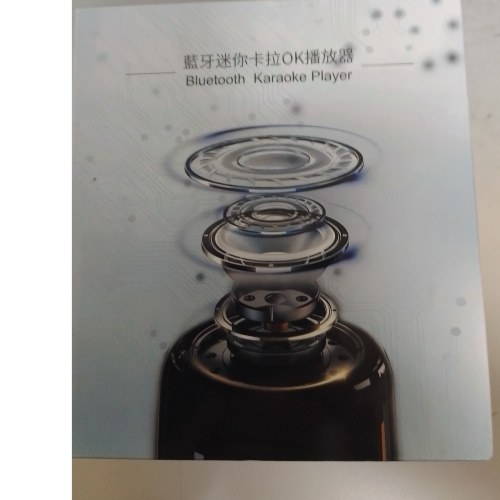 藍牙迷你卡拉Ok播放器