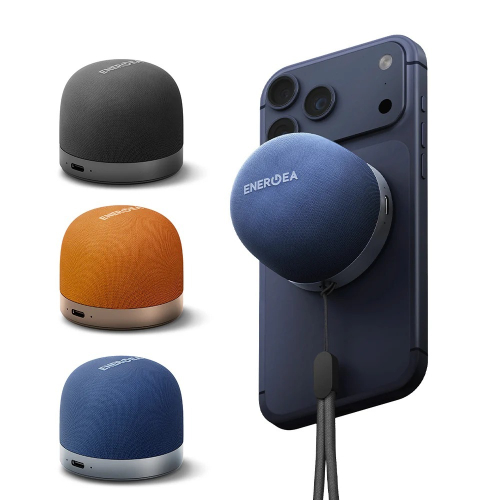 ENERGEA 新加坡 MagAudio Go Plus 磁吸無線充電隨身音箱 (附繩帶)