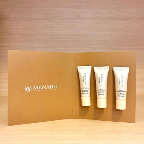 栗子美妝?｜即期品特價 MENARD 美伊娜多 COLAX 精華眼霜C 2g*3個 小樣 試用品 旅行裝