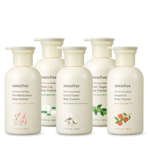 ￼innisfree 我的香氛沐浴乳 330ml 香水沐浴乳 透明露狀質地