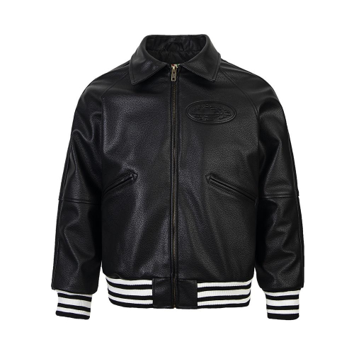 加厚 保暖 潮流 PU皮 皮革 Jacket 夾克 外套