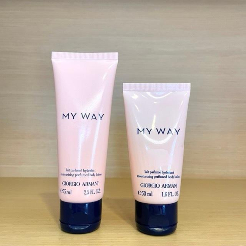 栗子美妝?｜GA亞曼尼 MY WAY香氛身體乳 50ml 限量MY WAY女性香氛身體乳 75ml 全新正貨 專櫃中文標