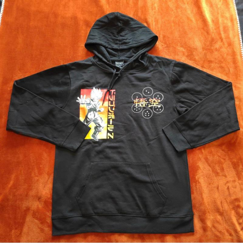 【F2】全新七龍珠Dragon Ballz悟空帽T SZ L