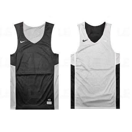 男子 NIKE DRI-FIT TANK 深灰色 快速排汗 雙面穿 籃球背心 定價880