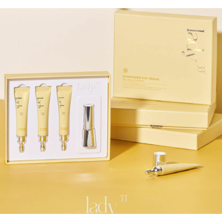 現貨 LADY33微電流眼霜 套組 柒柒花媽 LADY TIME