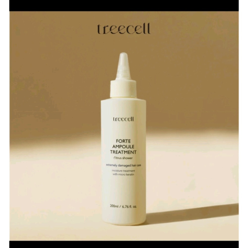 出清 韓國 treecell 修復受損髮柔順護髮安瓶（200ml）