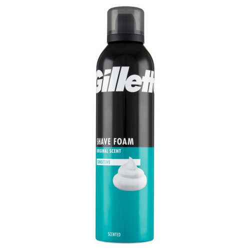 【Gillette 吉列】刮鬍泡-敏感(300ml)【4632】