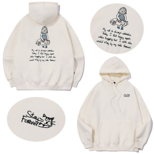 CPGN 背後刺繡 多款 內裡無刷毛 帽T [J09141]