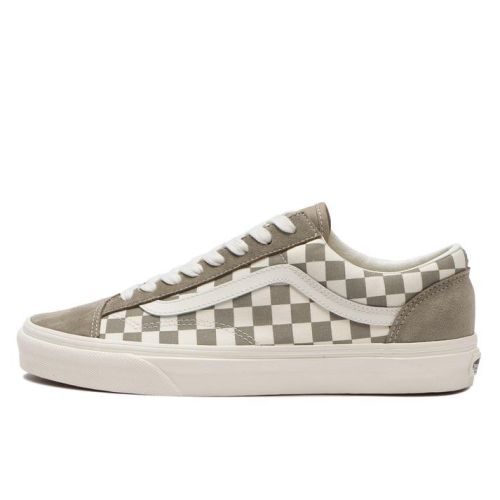 [unclev1966] 代購 Vans Style 36 奶茶 咖啡灰 麂皮 棋盤格 百搭 滑板鞋 男女款