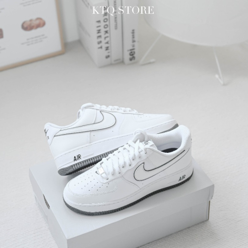 Nike Air Force 1 Low White Black 滾邊黑 DV0788-103