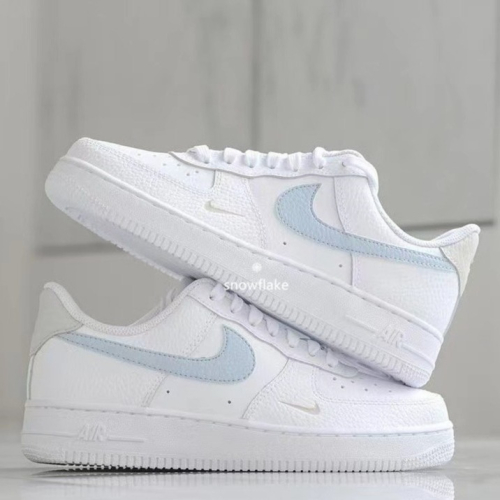 Nike Air Force 1 Low 板鞋 白藍 夏日清新 低筒 男女鞋 休閒鞋 HF0022-100