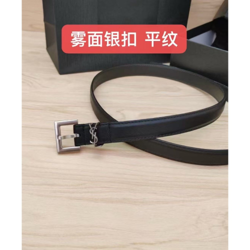聖羅蘭經典爆款新 女士腰帶皮帶 意大利進口平紋小牛皮，YSL原版開模復刻 尺寸:2.0cm 方形搭扣腰帶，配以 CAS