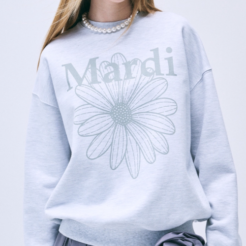 MARDI MERCREDI 印花大學TEE 麻花色 經典小雛菊 純棉