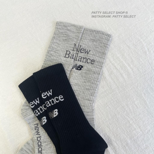 NB Socks NEW BALANCE 襪子 運動襪 運動長襪 中長襪 刺繡 長襪 現貨【PS中壢】