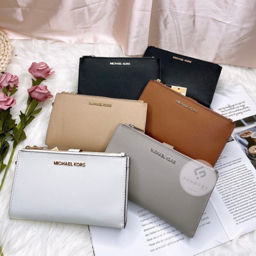 美國代購??台灣現貨 Michael Kors｜MK 手掛帶 多功能中長夾