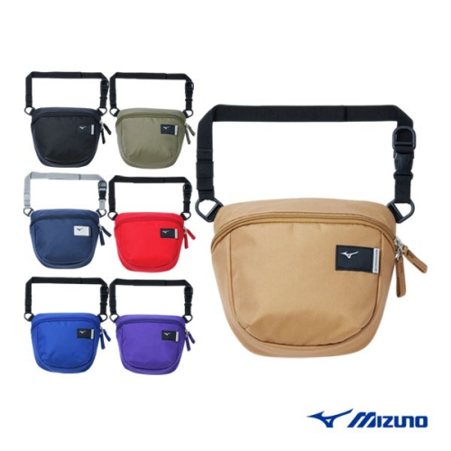(預購)日本代購 MIZUNO 美津濃 B3JMC005 手機包 肩背包 斜背包 月亮包 半月包 日本境內版