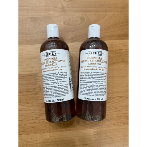 專櫃正品 Kiehl＇s 契爾氏 金盞花植物精華化妝水 500ml 金盞花化妝水 萊雅公司貨有中文標 金盞花