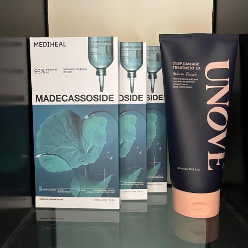 Mediheal積雪草面膜+UNOVE髮膜