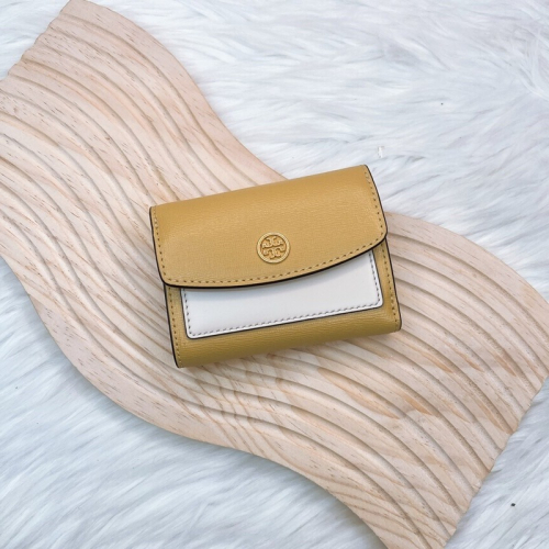 美國代購??台灣現貨 Tory Burch 專櫃款Robinson三折短夾