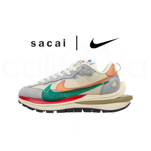 ?Nike x sacai 3.0 Vapor Waffle “Art colorful＂ 橘綠白/多彩