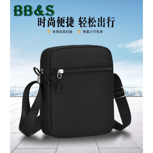 【BBandS】台灣現貨速發-2025年新款 男斜背包 迷你小包手機包 簡約休閒肩背包 牛津布斜跨包