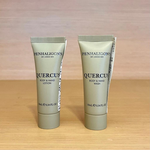 Penhaligon＇s 潘海利根 Quercus 潤膚乳10ml 潔膚凝膠 10ml 皇家橡樹 小樣 試用品 試用裝
