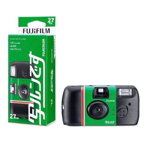 Mi✈️???最新日版??富士FUJIFILM底片相機/一次性/27張/閃光燈/底片相機/新品/日本公司貨/