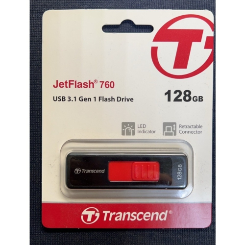 新莊 內湖 Transcend 創見 128GB JetFlash760 USB3.1隨身碟 128G