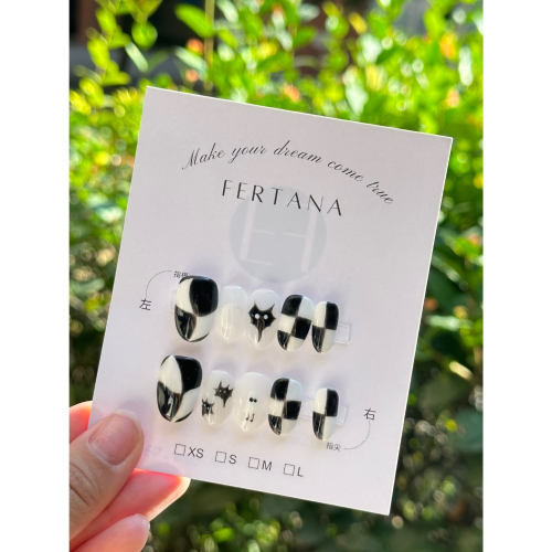 Fertana studio 手工穿戴甲 S004萬聖節?系列