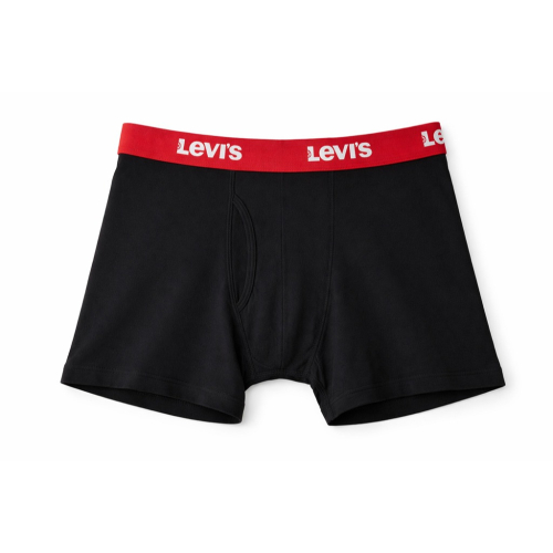 Levi＇s 男士內褲四件組 黑/紅配色 2842