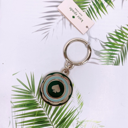 美國代購??台灣現貨 Kate spade 圓形logo 鑰匙圈吊飾