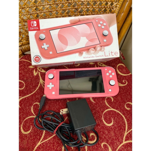 Switch lite 珊瑚粉 台灣公司貨 粉紅色 任天堂 oled ns