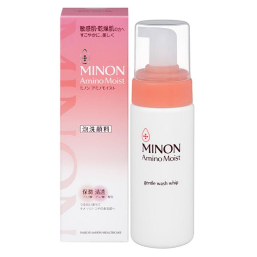 《現貨》小紅豆日貨 MINON 蜜濃 敏感肌 氨基酸保濕洗面乳 泡沫型 慕斯洗面乳 150ml