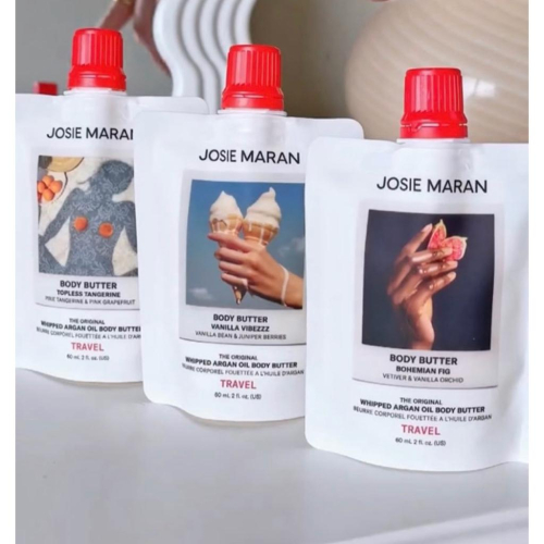 現貨?美國Josie Maran摩洛哥堅果身體乳霜 60ml香草森林Vanilla Vibezzz潤澤肌膚身體保養