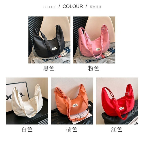 【包羅萬品】【現貨】 日系純色帆布包 輕便休閒防水包 台灣出貨