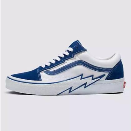 [unclev1966] 代購 Vans Old Skool Bolt Old Skool 水藍色 閃電 老學校 滑板鞋