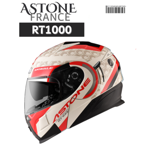 ASTONE RT-1000 AB17 全新彩繪 可掀式 全罩安全帽 可樂帽 內墨片