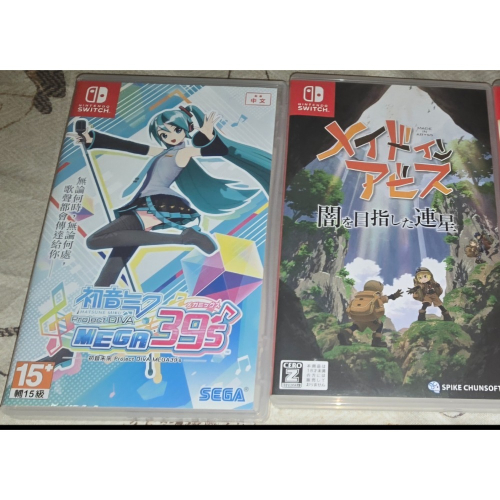阿北-二手美品 Switch 遊戲 初音未來-Mega 39s