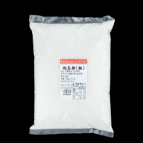 【馥品屋】地瓜粉(粗) 600公克 ( 分裝 )