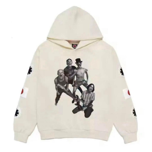 【J4】全新Red Hot Chili Peppers嗆辣紅椒帽TGutteral Scream Hoodie SZ M