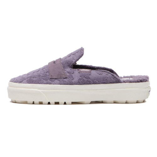 [unclev1966] 代購 Vans Style 53 Mule 紫羅蘭 羔羊毛 日系 保暖 增高 懶人鞋