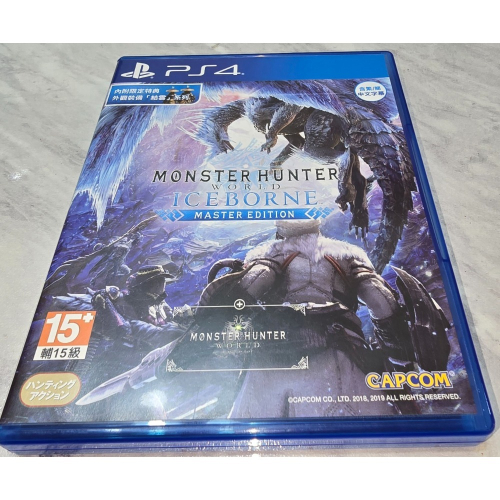 阿北-PS4 魔物獵人 冰原 中文版 盒裝完整 光碟無刮 PS5可玩