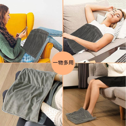 交換禮物【促銷】快速升溫 石墨烯雙兜暖腳寶 暖手寶 加熱毯 暖宮 (USB插電) 冬天必備 暖腳神器