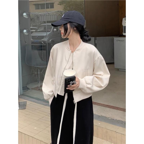 E’nes ?? Pearly Luster 棒球短外套